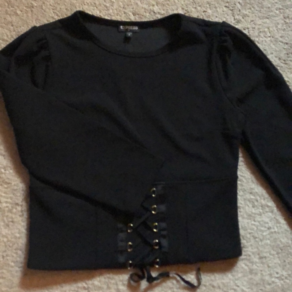 Black corset express top - Picture 4 of 5